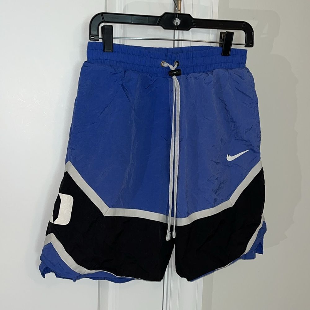 Nike 10” Duke University Blue Devils Faded Swim Trunks Shorts S Adult (youth XL)